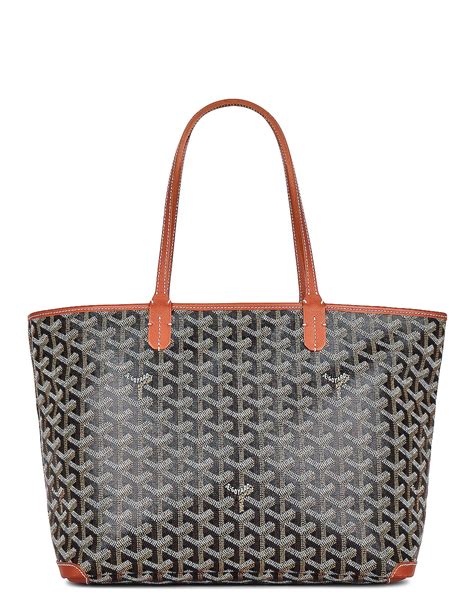 FWRD Renew Goyard Artois PM Tote Bag in Black 